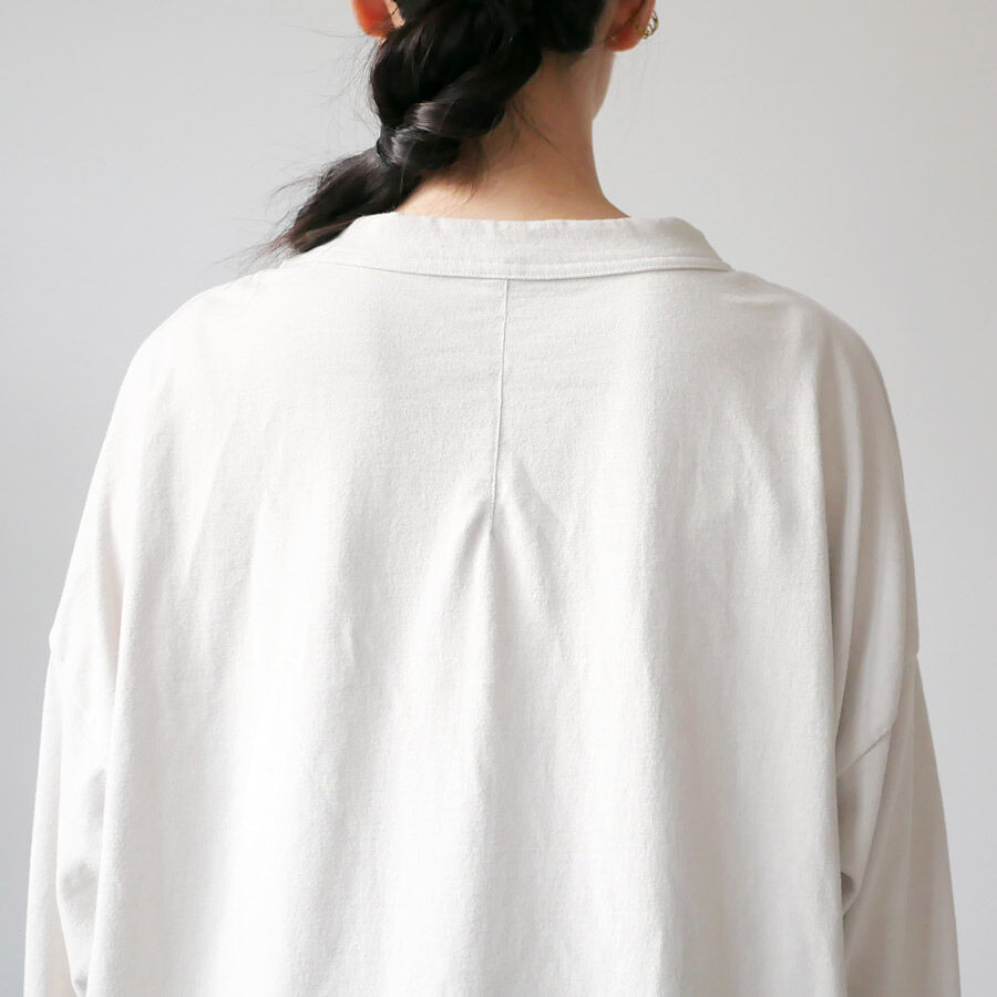 FIRMUM|フィルマム|製品染 20/-スパンポリエステル天竺クルー FIRMUM|フィルマム|製品染 20/-スパンポリエステル天竺クルー