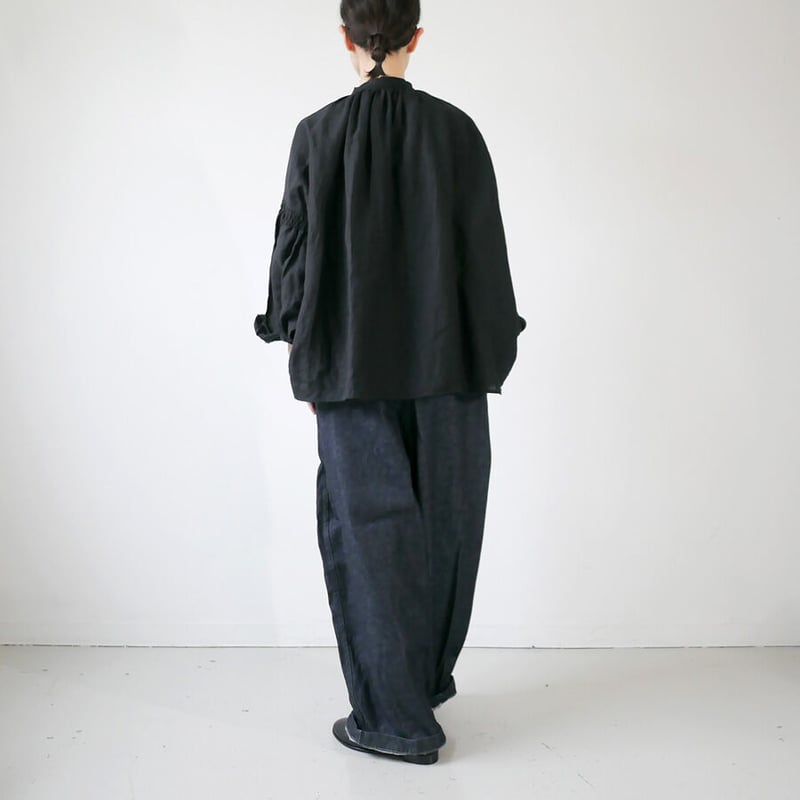 つぼね【未使用】UNIVERSAL TISSU リネンロングシャツ 楽天市場