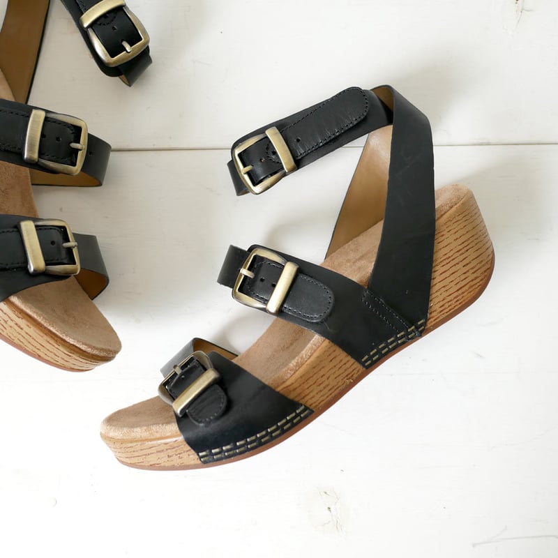 DANSKO｜ダンスコ｜LOU｜ルー｜ Black Burnished Calf | GOU