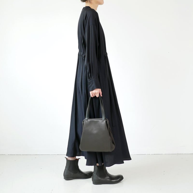 SACRA ｜ サクラ｜TRIACE VINTAGE TWILL OP ギャザーワンピース｜1