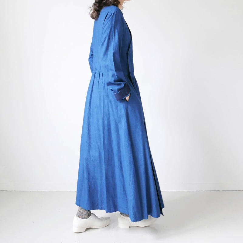 BLUE BLUE JAPAN｜ブルーブルージャパン｜インディゴフランネル クルタ