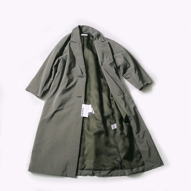 SACRA｜サクラ｜PADDING COAT パディングコート｜KHAKI｜ | GOUACH