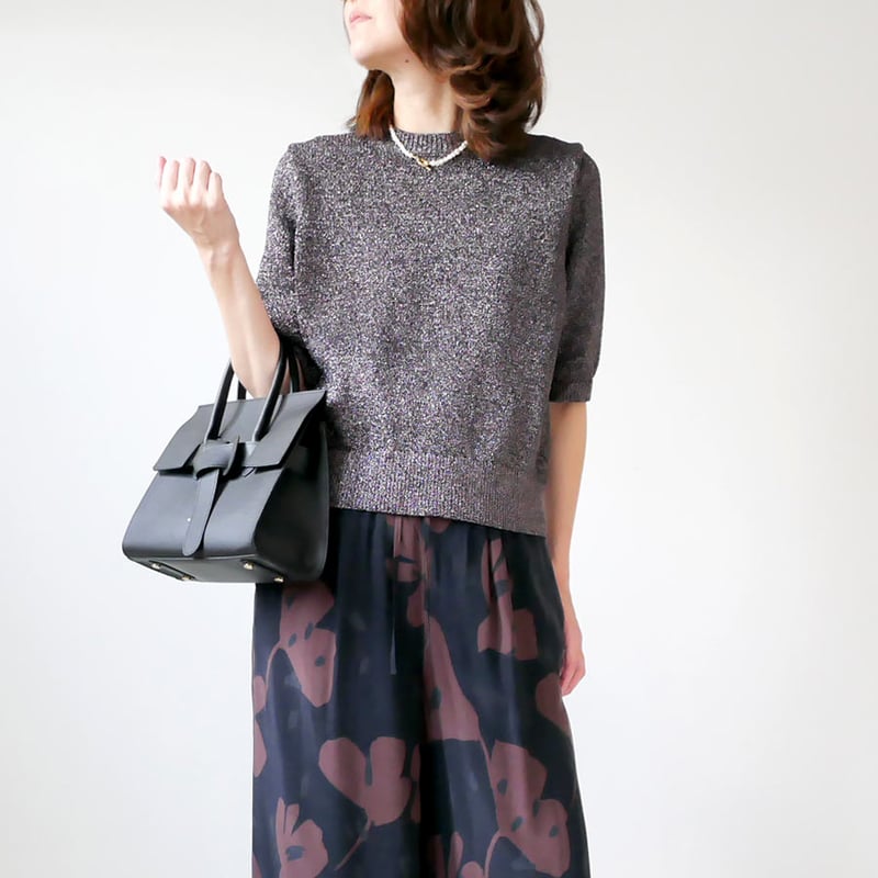 SACRA (Women)/サクラ GLOSSY LILY ラメニット SACRA (Women)/サクラ GLOSSY LILY ラメニット