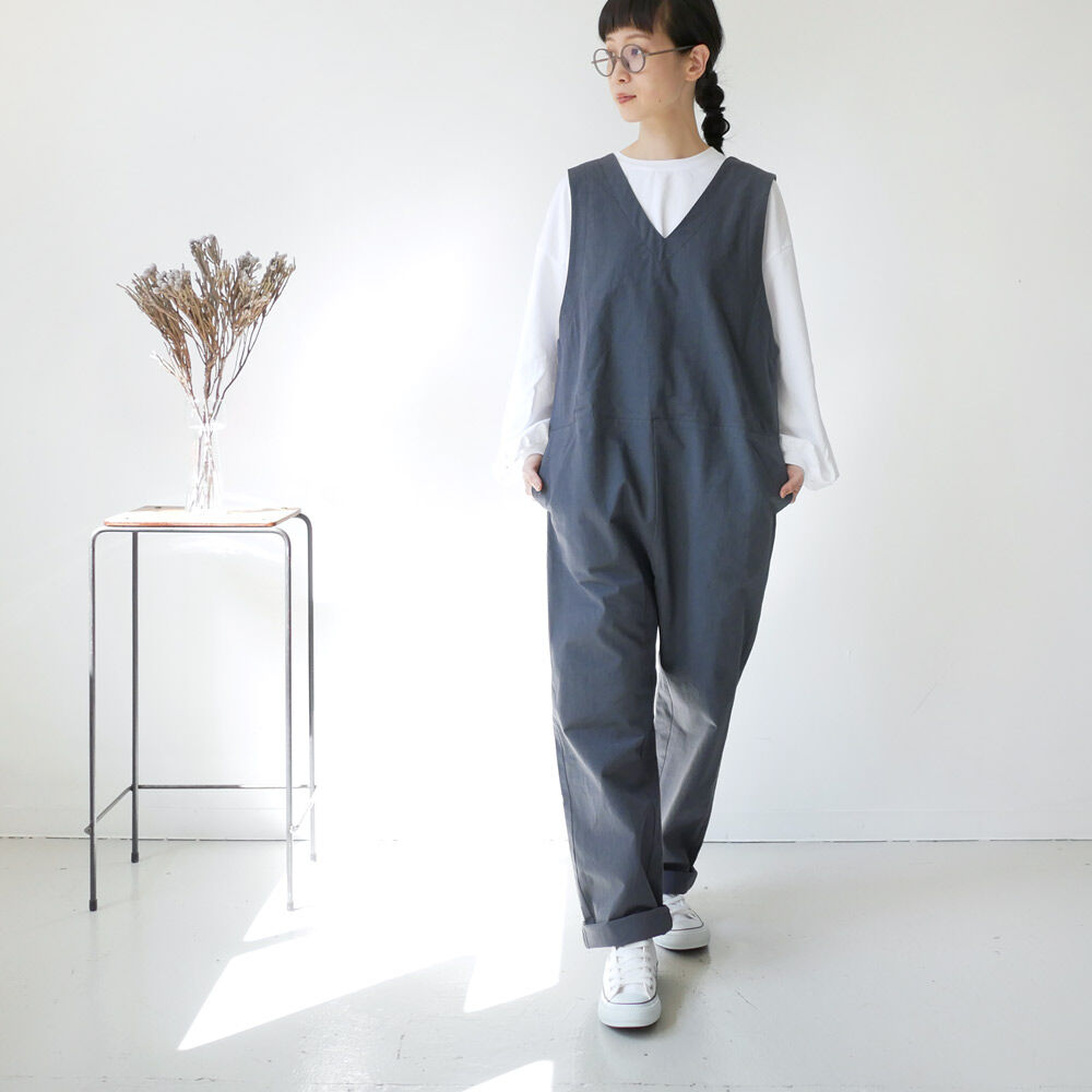 si-si-si comfort☆コットン100% サロペット オールインワン Si-Si-Si comfort｜スースースーコンフォート ｜WINDOW COVER AL