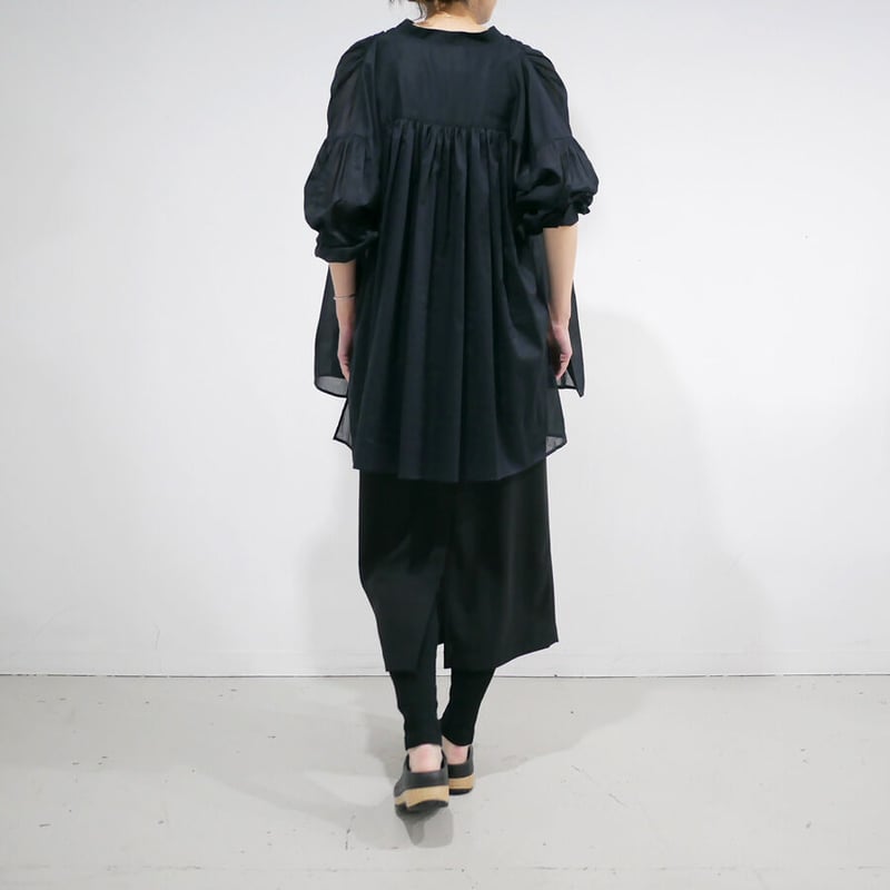 SACRA｜サクラ ｜FINE COTTON LAWN TOP|123118071|NAVY