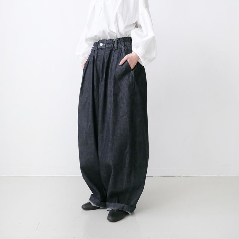 HARVESTY｜ハーベスティ｜DENIM CIRCUS PANTS｜デニムサーカスパンツ /