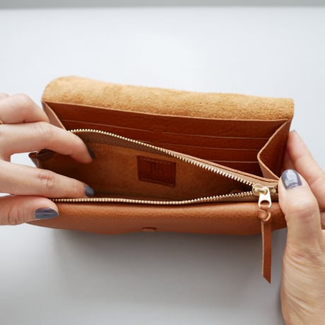CINQ ｜サンク｜長財布｜CAMEL