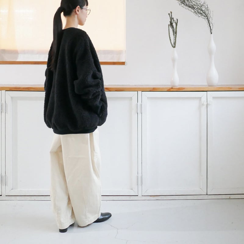 HARVESTY ｜ハーベスティ | EGG DRESSエッグプルオーバー ボアフリース