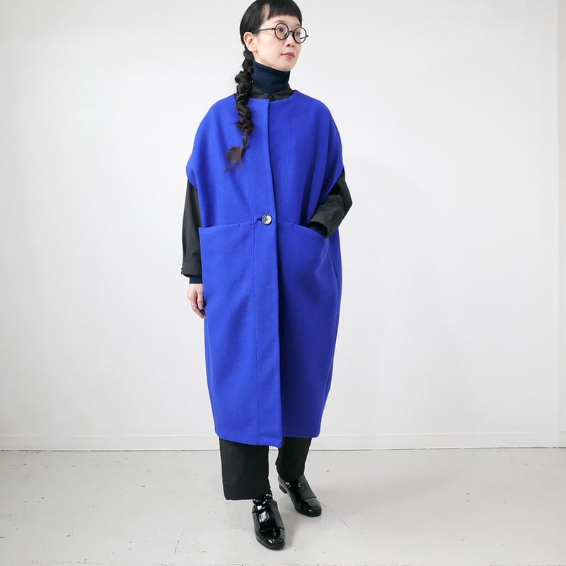 SI-HIRAI｜スーヒライ｜コクーン ROBE｜CHAW24-5017｜BLUE | GO