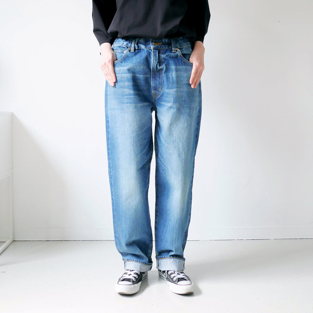 HARVESTY ハーベスティ|BIG DENIM コットンビッグデニムパンツ |A