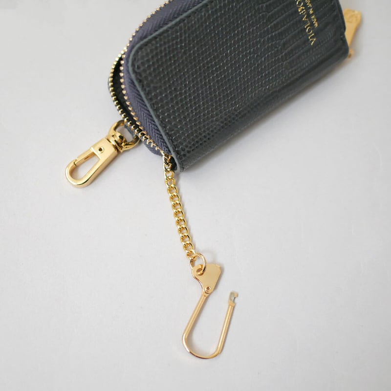 VIOLAd'ORO|ヴィオラドーロ |リザード型押しレザー スマート VIOLAd'ORO|ヴィオラドーロ |リザード型押しレザー スマート