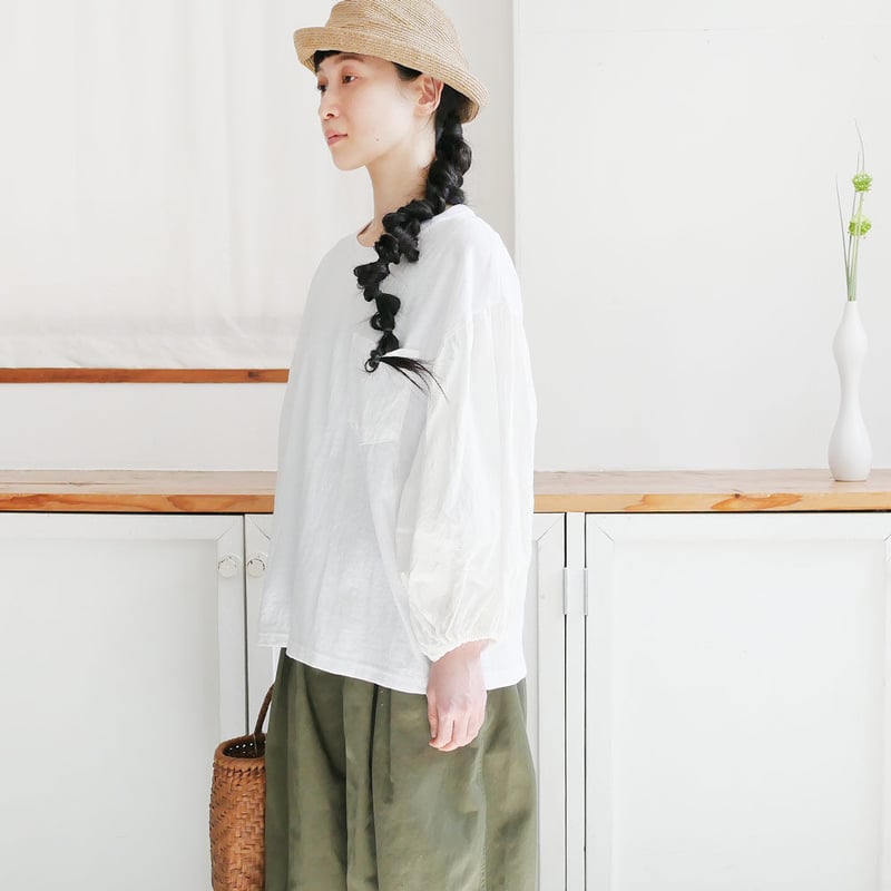 美品 dahl'ia ダリア dot tops ドットラウンドカラーシャツ セール】 【dahl'ia/ダリア】dot tops ドットラウンドカラー
