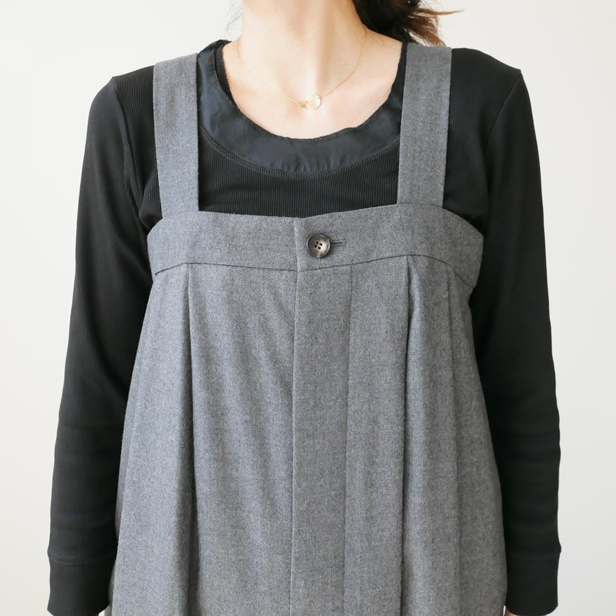 SACRA サクラ|SUPER FINE SAXONY SALOPETTE|12450705 SACRA サクラ|SUPER FINE SAXONY SALOPETTE|12450705