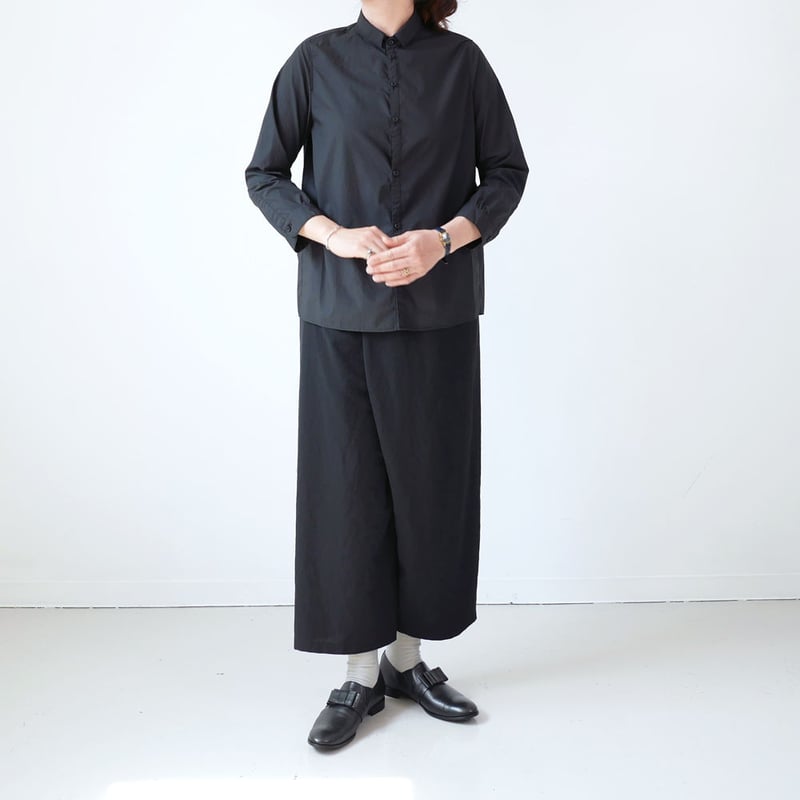 chausser｜ショセ｜サイドゴアリボンベルトスリッポン｜C-2252｜BLACK