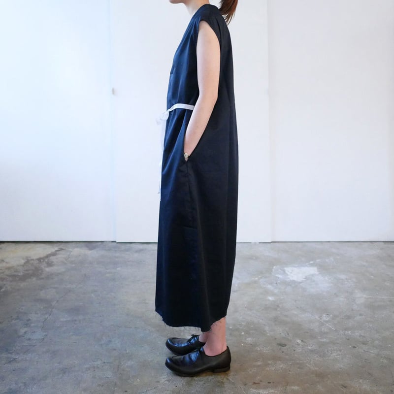 THE FACTORY ザ・ファクトリー コットンサテン ノースリーブ