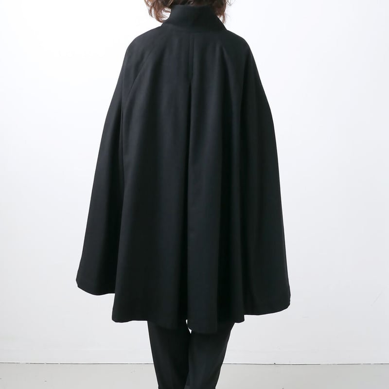 SI-SI-SI｜スースースー｜ ポンチョコート｜2020-21AW008W｜ブラック