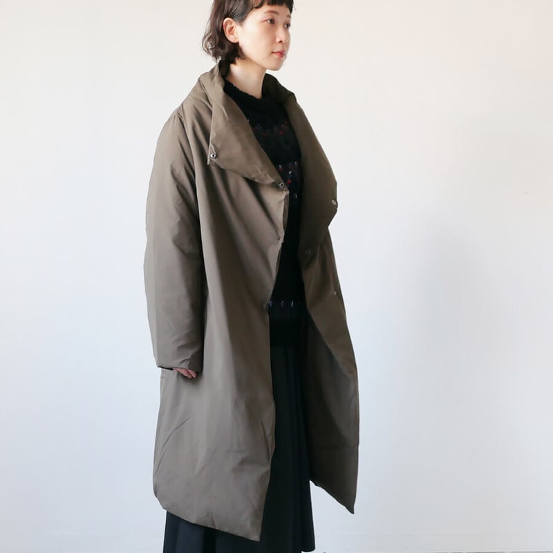 The Loft Labo｜ロフトラボ｜ スクエアダウンコート｜VOBB｜BROWN | GO