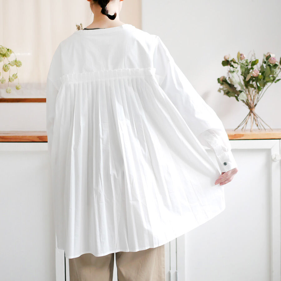 最終価格】SOLOTEXブロードバッククロスタックブラウス