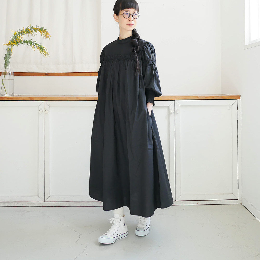 ⚫︎ようちゃん⚫︎UNIVERSAL TISSU ブラック ロングワンピース fit=scale-down,w=1200