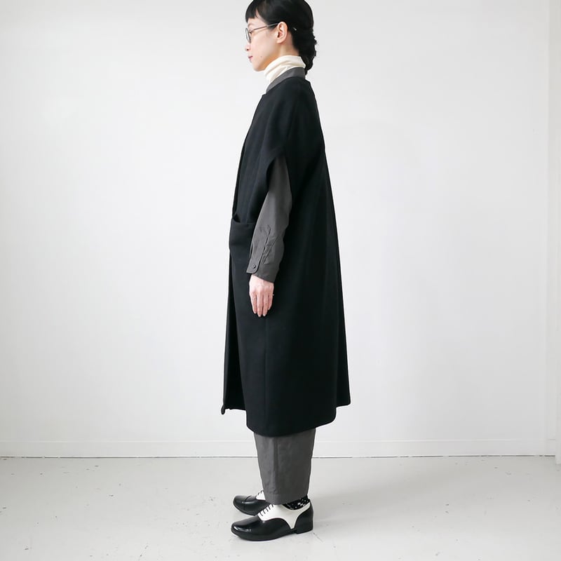 SI-HIRAI｜スーヒライ｜コクーン ROBE｜CHAW25-5017｜BLACK | G