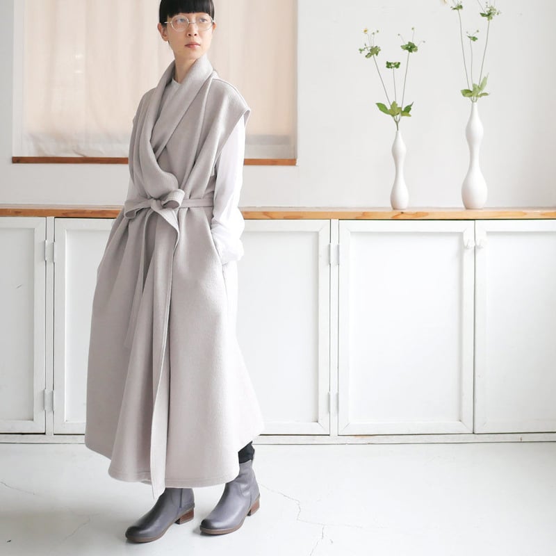 スーヒライ ドレープ ローブ コート SI-HIRAI｜スーヒライ｜DRAPE-ROBE ドレープ ローブ｜CHAW19