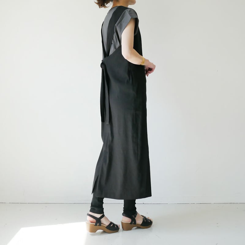 SACRA｜サクラ ｜VISCOSE LINEN OP｜123113041｜BLACK | G