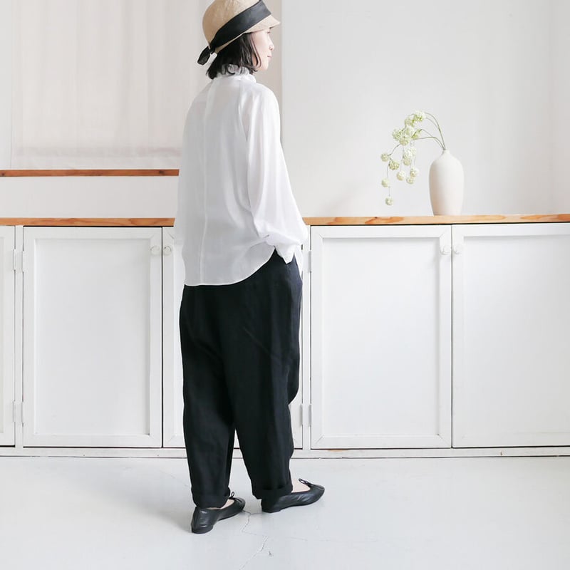 sisisi comfort/スースースーコンフォート　タイパンツ　ラップパンツ Si-Si-Si comfort｜スースースーコンフォート ｜ヘヴィリネン