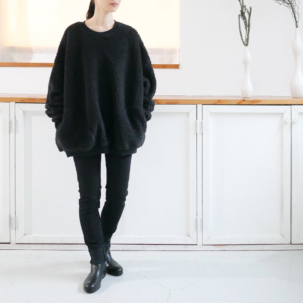 HARVESTY ｜ハーベスティ | EGG DRESSエッグプルオーバー ボアフリース