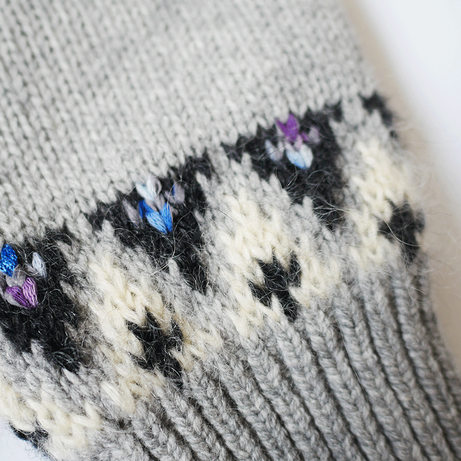 COOHEM| コーヘン | MOHAIR NORDIC KNIT P/O｜モヘアノルディック