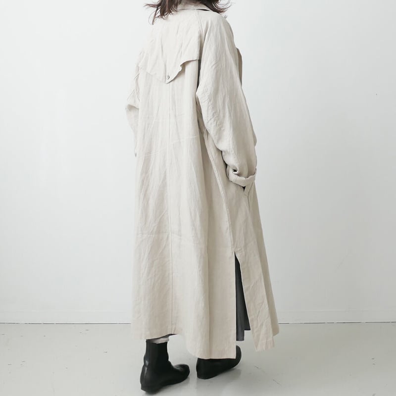 UNIVERSAL TISSU ハイデンシティ エフォートレストレンチ コート1 UNIVERSAL TISSU tissu ティシュ ハイデンシティ エフォートレス