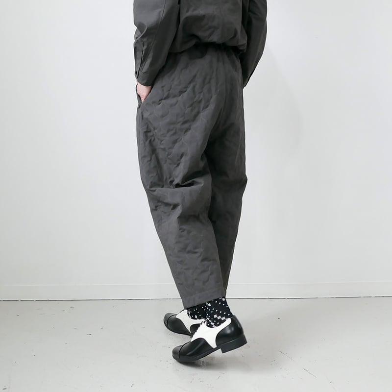 NO CONTROL AIR マットポリエステル タイプライター パンツ です♩ NO CONTROL AIR ノーコントロールエアー 「ストレッチ