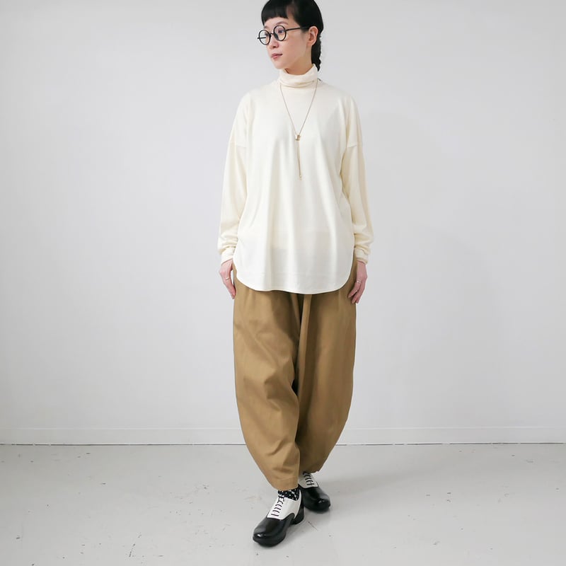 SACRA｜サクラ ｜EX.FINE MERINO INTERLOCK TOP｜1246410
