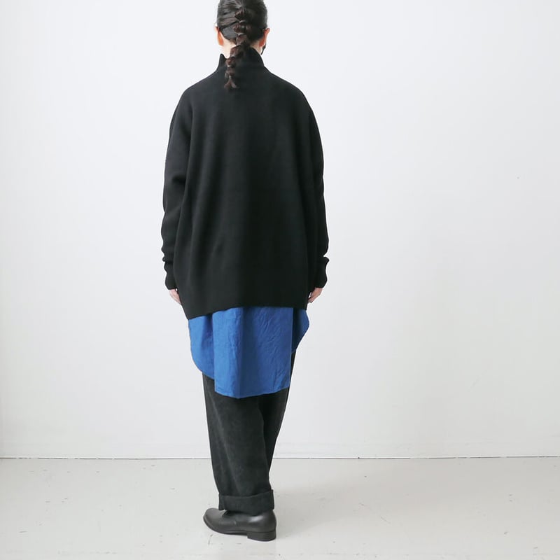 SACRA｜サクラ ｜WOOL CASHMERE FURROW TOP ｜122634081｜