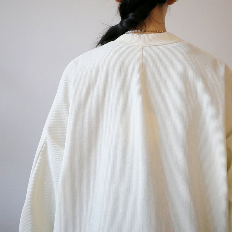 FIRMUM｜フィルマム｜ポリエステル・経編コーデュロイ カーディガン