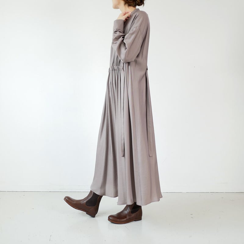 SACRA TRIACE VINTAGE TWILL OP ギャザーワンピース SACRA ｜ サクラ｜TRIACE VINTAGE TWILL OP ギャザーワンピース