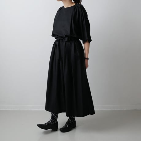 Si-Si-Si comfort｜スースースーコンフォート｜ブラウス｜CEREMONIAL OCCASIONS BLOUSE｜BLACK｜18-SS035