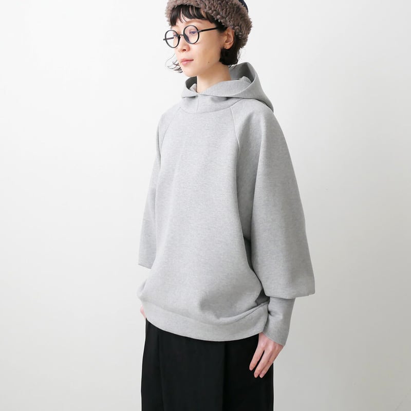 SI-SI-SI｜スースースー｜HYBRID KNIT HOODED PULLOVER｜202...