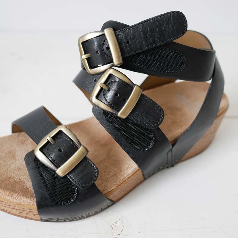 DANSKO｜ダンスコ｜LOU｜ルー｜ Black Burnished Calf | GOU