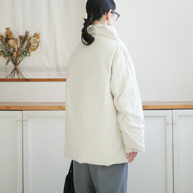 THE LOFT LABO ダウンジャケット ホワイト サイズ0 The Loft Labo｜ロフトラボ｜ スクエアダウンジャケット｜VOBB