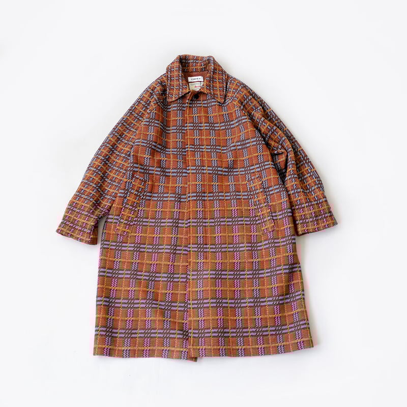 COOHEM| コーヘン | RETRO CHECK TWEED COAT ｜レトロチェック