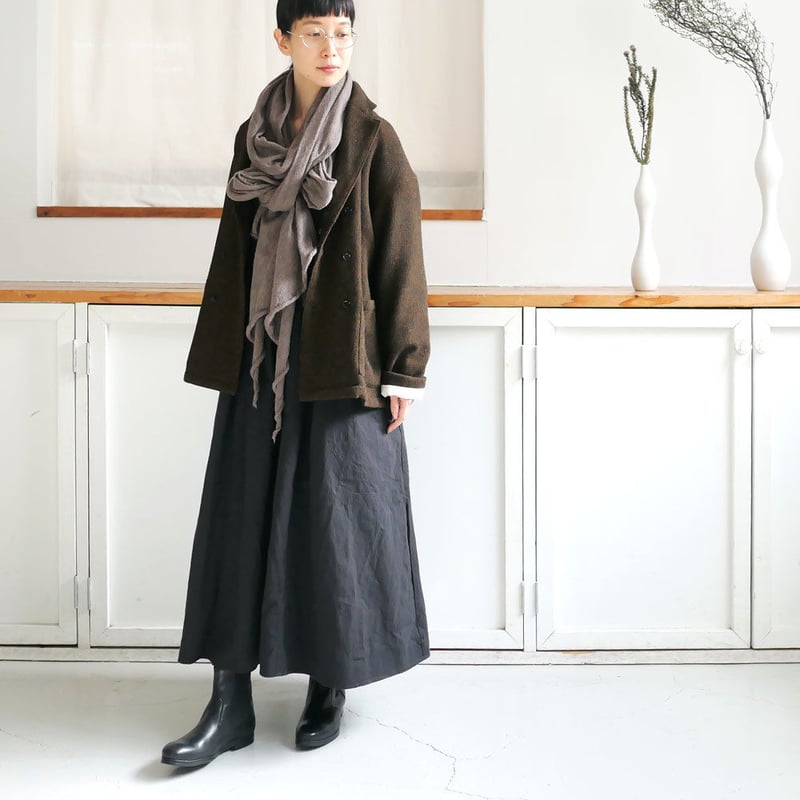 UNIVERSAL TISSU ロングコート UNIVERSAL TISSU｜TISSU｜ユニヴァーサルティシュ｜カシミヤ