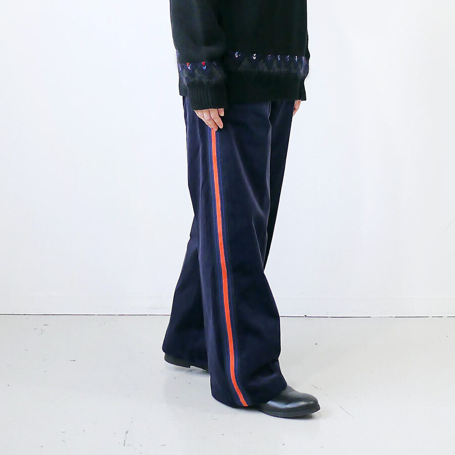 COOHEM| コーヘン | KNIT SIDELINE CORDUROY PANTS|サイド...