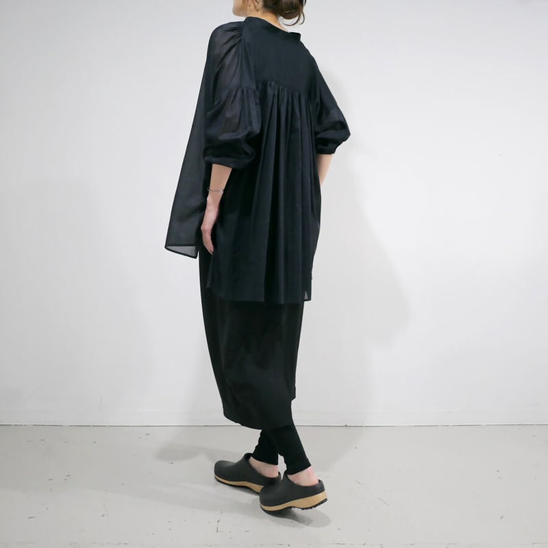 SACRA｜サクラ ｜FINE COTTON LAWN TOP|123118071|NAVY