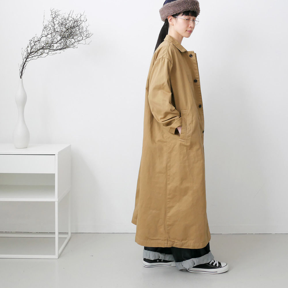 HARVESTY ｜ハーベスティ | OVER COAT｜オーバーコート｜ SIZE1 /SIZE2| A31803 | KHAKI BEIGE