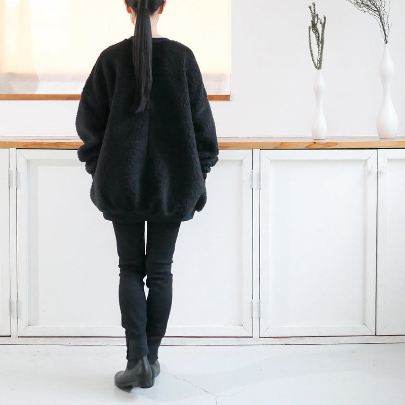 HARVESTY ｜ハーベスティ | EGG DRESSエッグプルオーバー ボアフリース