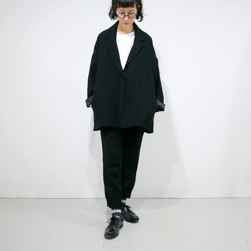 SI-SI-SI｜スースースー｜テーパードパンツ｜2021-AW022｜BLACK | GOU