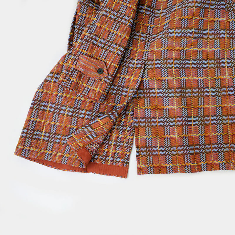70's Tweed Check Coat チェック コート COOHEM| コーヘン | RETRO CHECK TWEED COAT ｜レトロチェック