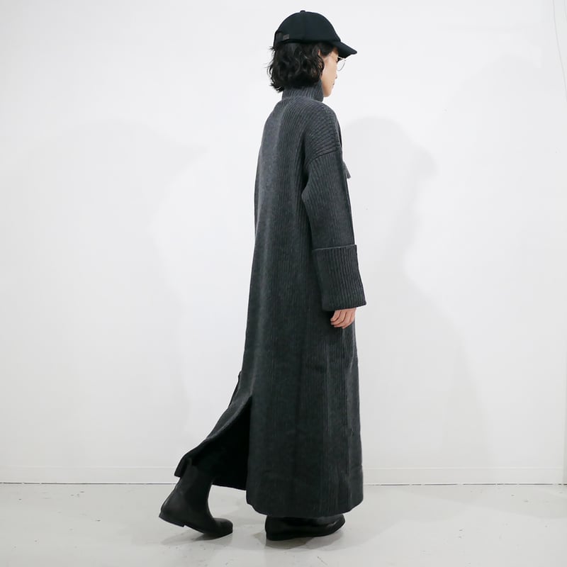 SACRA｜サクラ ｜EX.FINE LAMBWOOL RIB OP｜125630041｜CH
