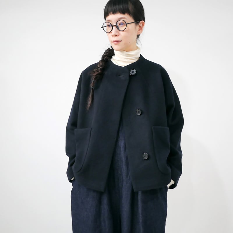 SI-HIRAI｜スーヒライ｜ ROUND NECK JK｜CHAW24-4815SH ｜NA