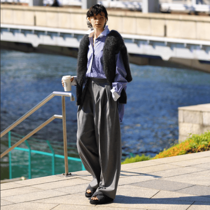 SACRA サクラ｜SUPER FINE FLANNEL PANTS｜124518112｜G